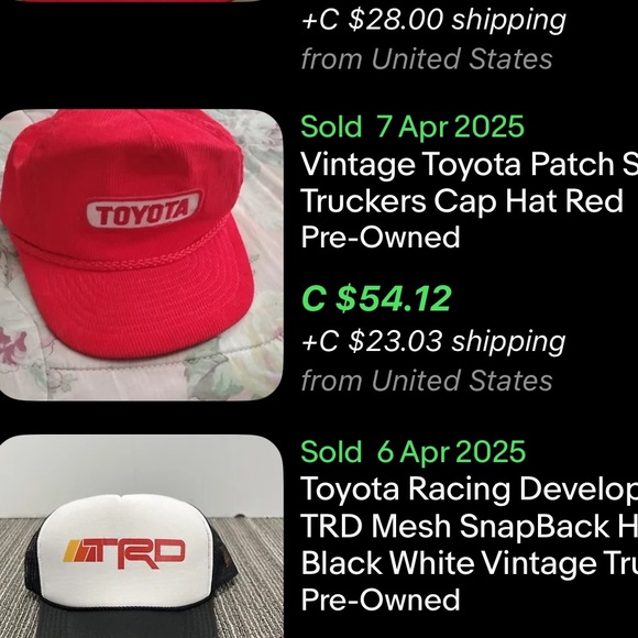 Vintage Toyota Snapback / Trucker Style / Mesh / 80s / 90s - Picture 10 of 12